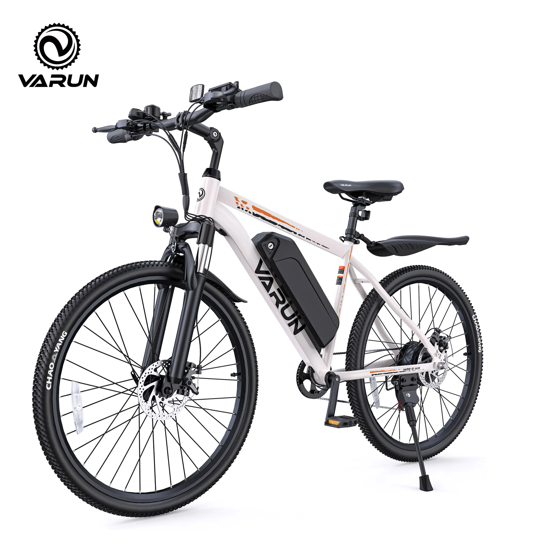 

Электрический велосипед Varun для взрослых, 500 Вт, 36 В, аккумулятор 7.8 Ач, 26-дюймовые колеса, максимальная скорость 32 км/ч