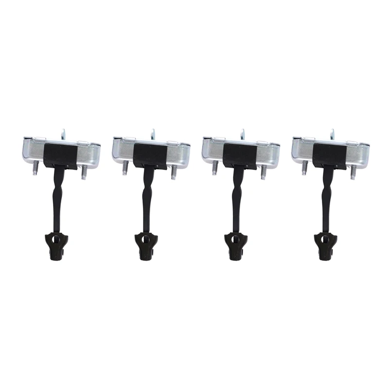 4PCS Door Stop Check Strap Arm Auto Door Lock Actuator Replacement Parts For -Toyota For Corolla 2007 2008 2009 2010