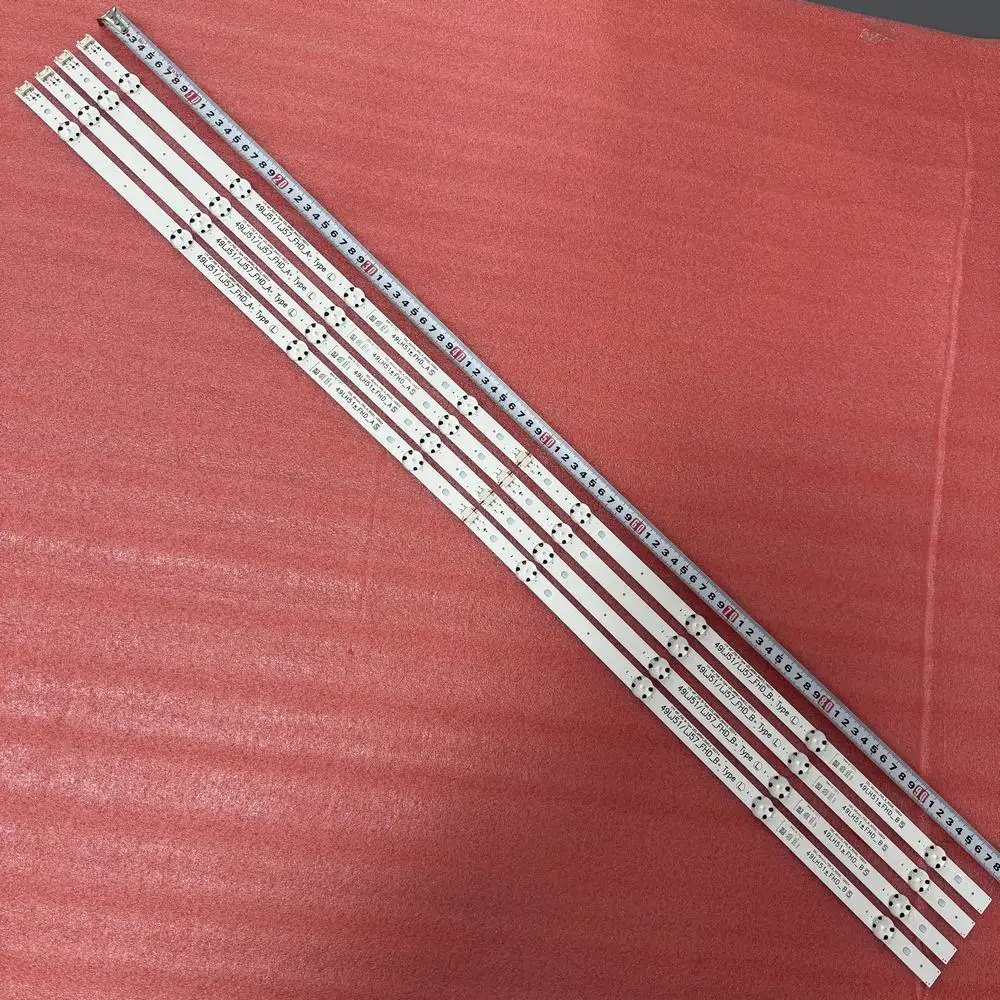 LED Backlight Strip for TV 49LH590V 49LH510V 49LJ510M 49LH5100 49LH570 49LH570A 49UM6950 49LH51_FHD_A/B HC490DUN-ABRL1-5143