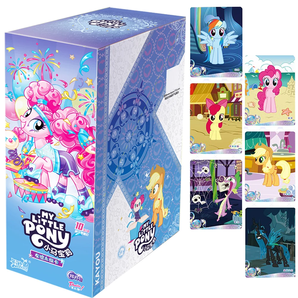 

Kayou My Little Pony Collection Card For Children Twilight Sparkle Cute Funny Party R SR UR SSR Limited Game Card Kids Gifts