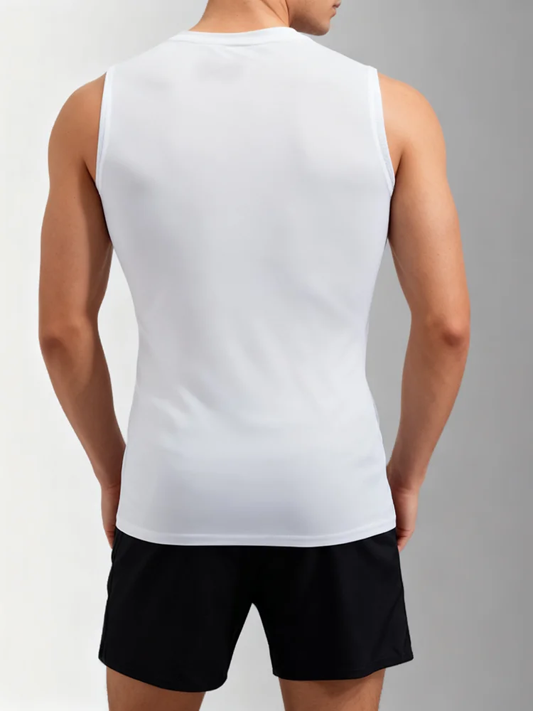 تي شيرت الجري واللياقة البدنية للرجال، ملابس اللياقة البدنية والتدريب، مجموعة رياضية خفيفة الوزن، واقي ساق الجري البطيء للرجال #2