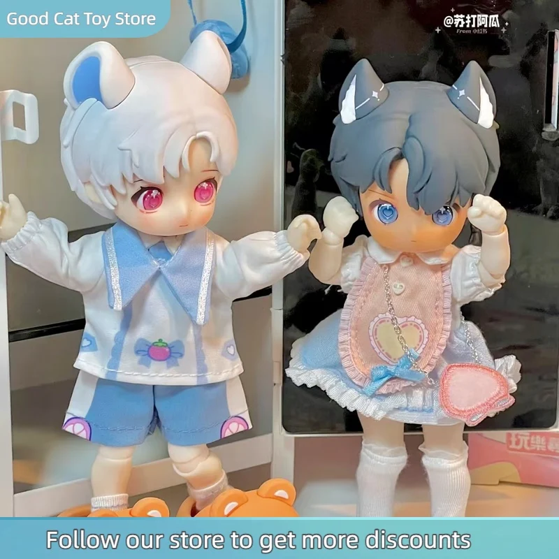 

In Stock Nagi Mystery Box Beast 2nd Gen Exchange Student Series 1/12 Mjd Posable Action Figure 12cm Blind Box Collectible Doll