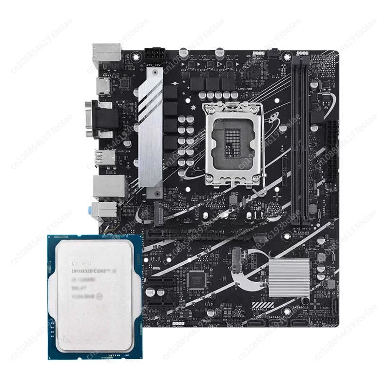 90% new For Intel 12Th Generation I3 12100f/12100 Loose Chip B660/760 H610 Main Board CPU Set