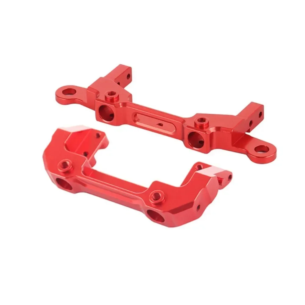 Pare-chocs avant et arrière en aluminium pour voiture RC, support de servo, support de colonne de coque de carrosserie, Axial SCX10, série III, AXI03007, 1/10