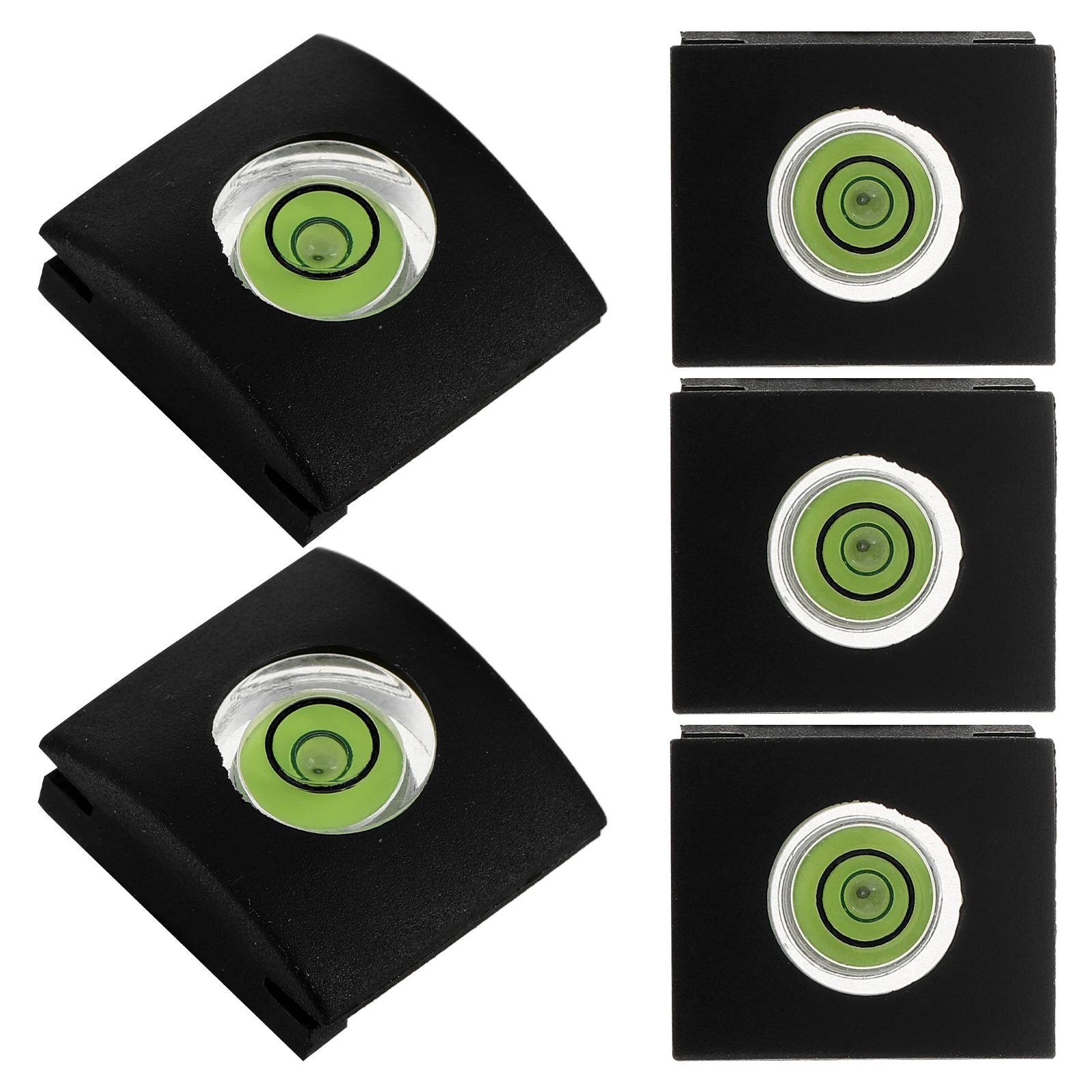 

5 Pcs Camera Stabilizer Hot Shoe Cover Spirit Level Number Plastic Covers Flashlight