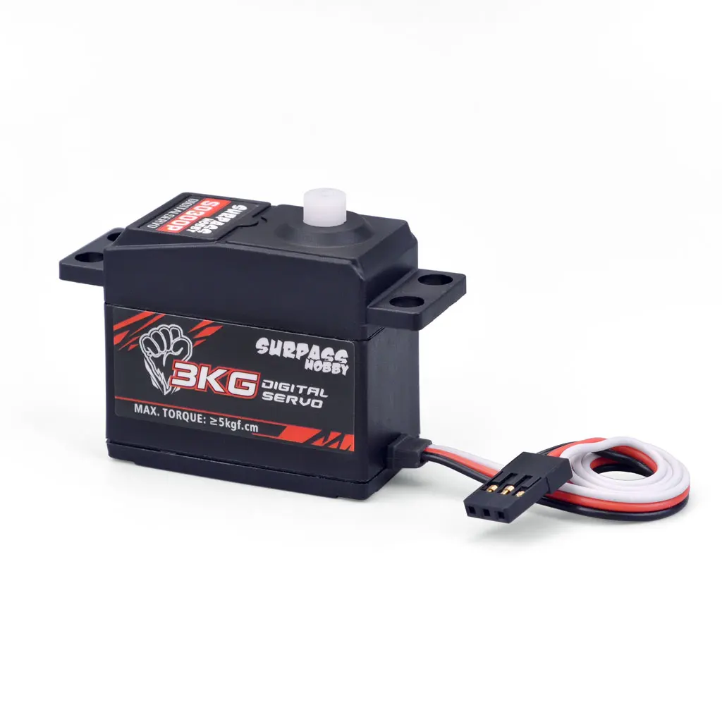 1/2/4pcs Surpass Hobby 3KG Digital Servo 5kgf.cm Large Torque for 1/12 1/10 RC Car Robot Boat Model Wltoys Axial HSP Hyper Go