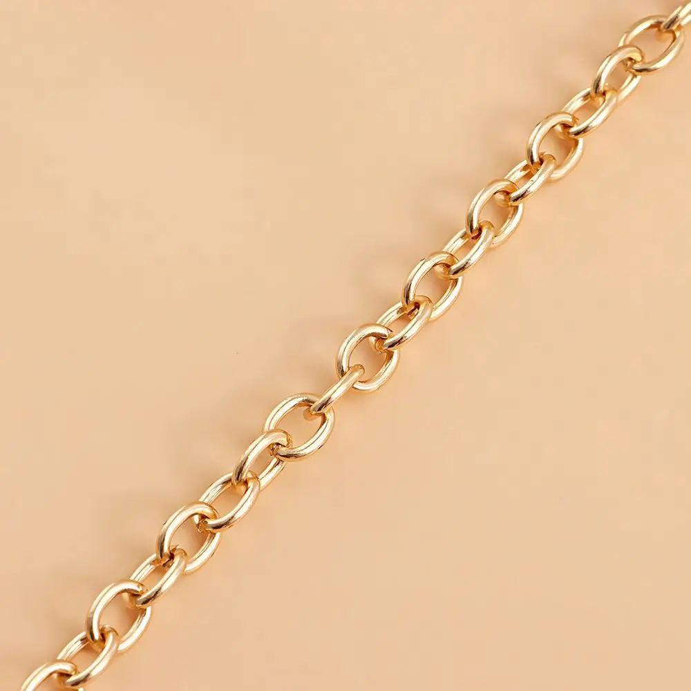 Fashion Vintage Metal Dress Cummerbands Punk Waist Chain Sun Waistband Womans Belt