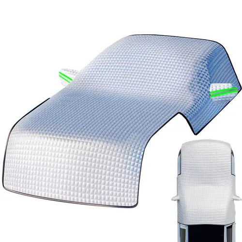 Imagen 1 del producto Parasol para Parabrisas, Cubierta Protectora contra Hielo y Escarcha, Protector Solar para Ventanas de Coche, Compatible con la Mayoría de los Vehículos