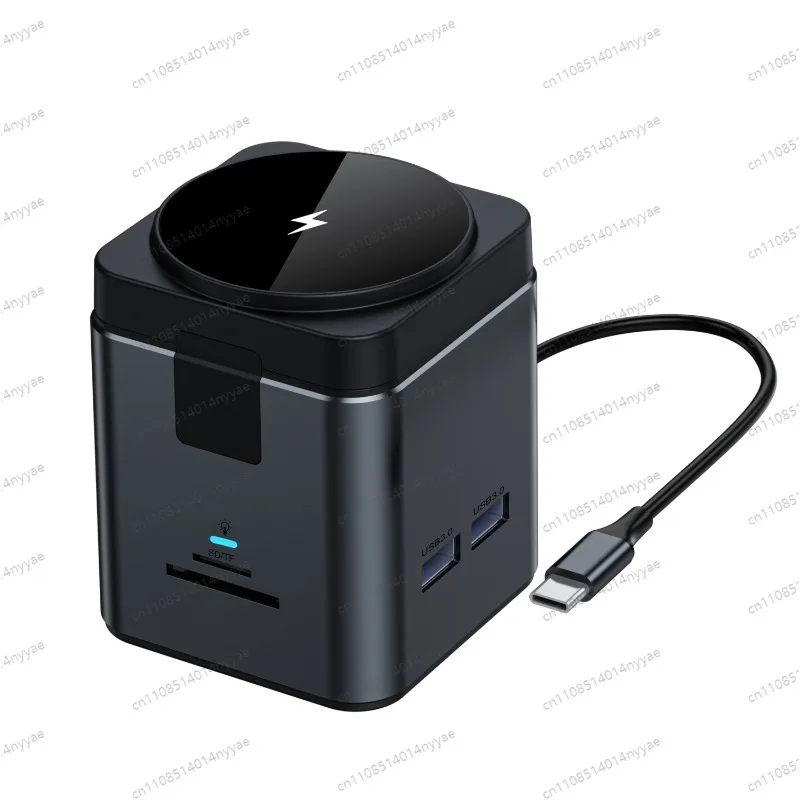 100W Desktop Charging Station - PD Fast Charger with USB-C Hub, Multi-Port for Laptop/Phone/Tablet