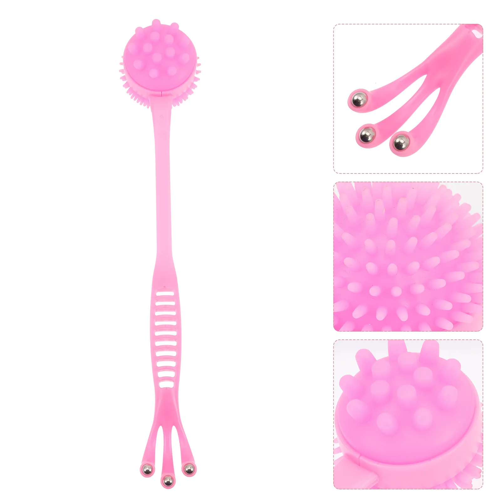 

Silicone Massage Hammer Multi-Dot Matrix For Back Shoulder Arm Pain Relief Portable Body Massager Tool Knocking Stick