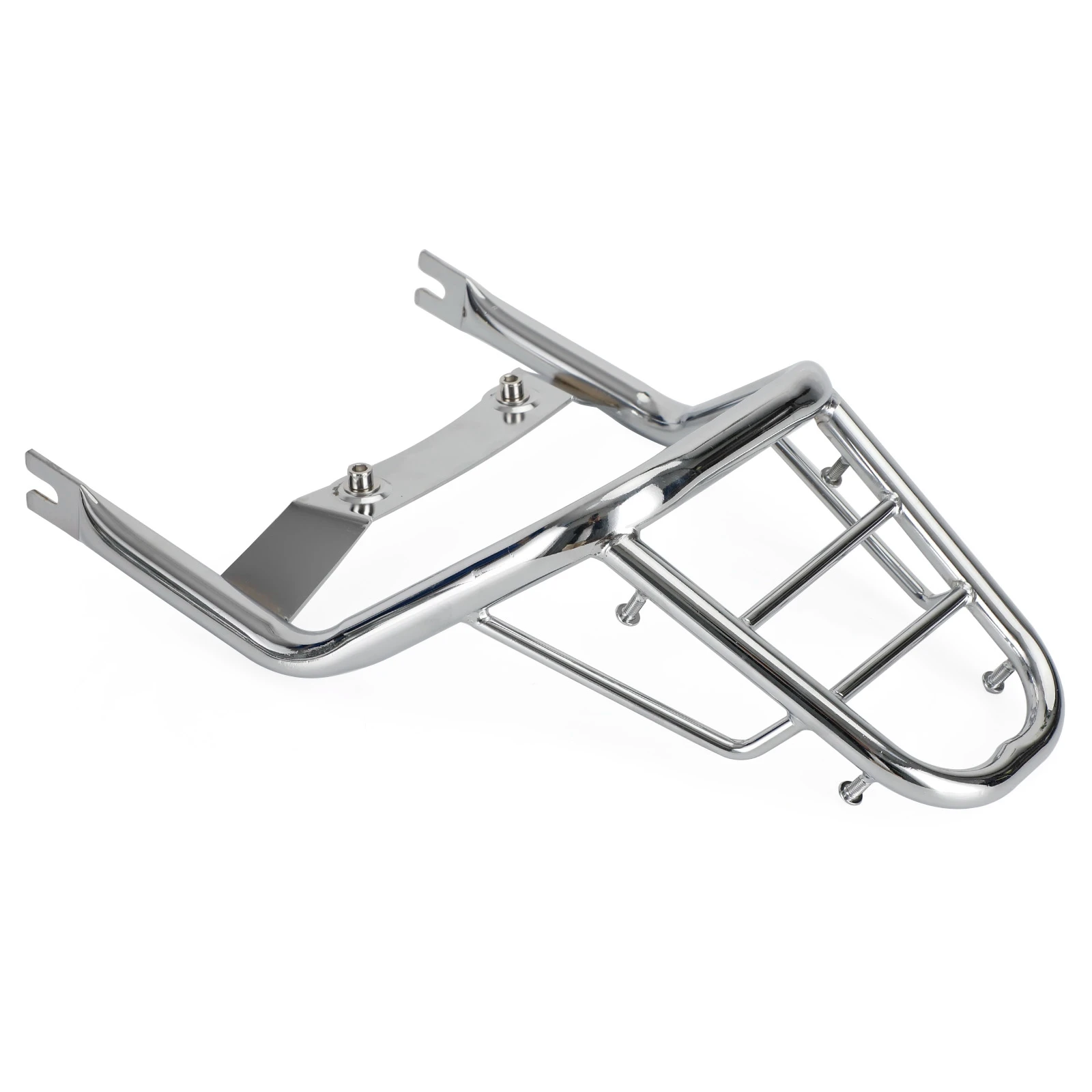 

Areyourshop Rear Rack Chrome Luggage Carrier for Honda Z125 Monkey 125 2018 2019 2020 2021 2022