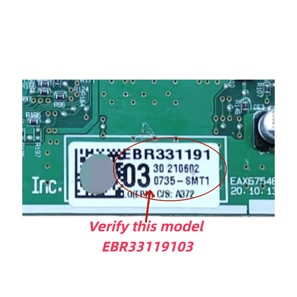 Used for LG drum washing machine computer board EBR33119103 EBR331191 display board knob operation board