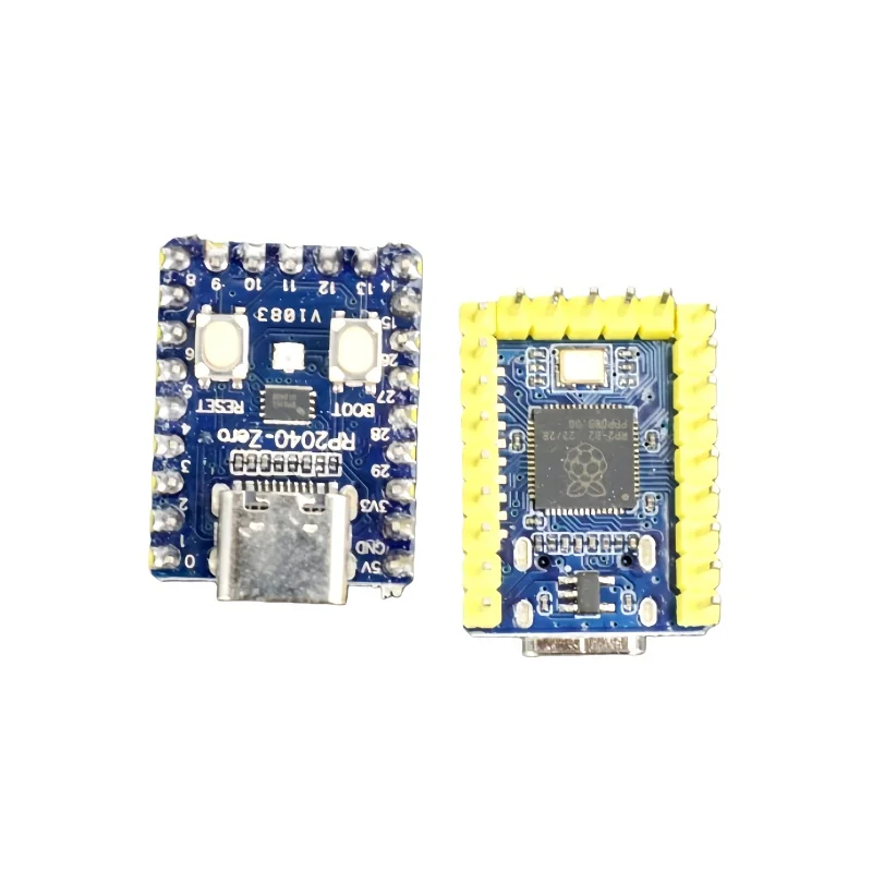 RP2040-Zero Mini Development Board Raspberry Pi RP2040 Dual Core 2MB Flash Type-C Ultra Thin for Wearable Device Maker Project