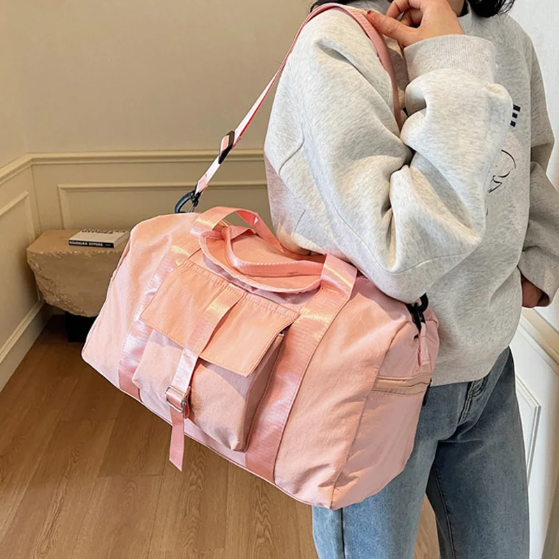 

Fitness Gym Bag Multifunction Travel Luggage Bag with Shoe Pocket Casual Large capacity Sports Dry Wet Sepration Fitness Handbag