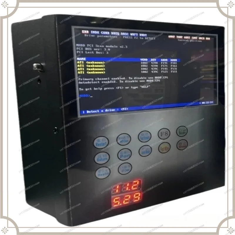 Handheld SATA Hard Disk Tester, Portable Device for Disk Viewing, Sampling, Read-Write & Health Detection