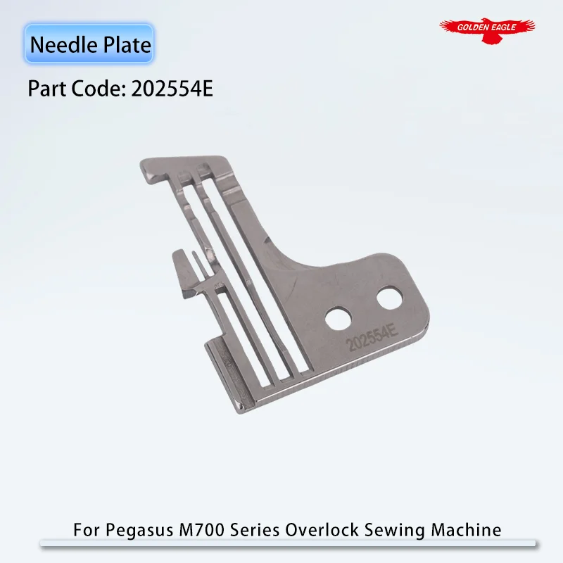 202554E 202554E1 Throat Plate Fit For Pegasus M700 M852 L52 Industrial Overlock Sewing Machine Accessories Parts Needle Plate