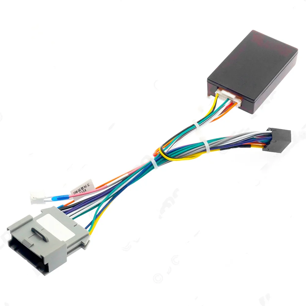 Quadlock Cable Adapter Canbus Box Car Android 16 Pin Connecter Harness for Hummer H2 H3 2002-2006