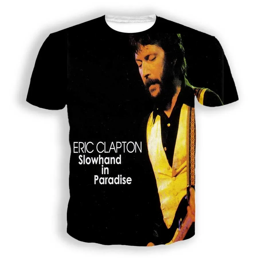 New Fashion Women/Men's 3D Print  Crashdiet Eric Clapton T-shirts Hip Hop Tshirts Harajuku Styles Tops Clothing  Q1