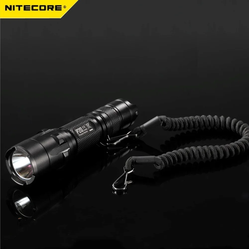 NITECORE NTL10 torcia tattica corda di sicurezza cordino corda anti-caldo torcia corda di sicurezza per lampada diametro 25.4mm