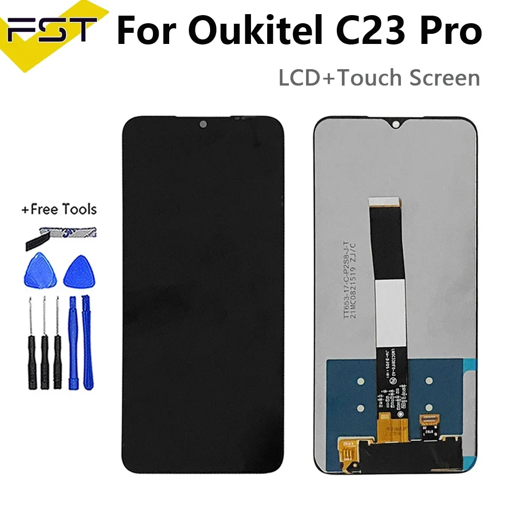 For OUKITEL C21 Pro LCD Display Touch Screen Digitizer For Oukitel C17 Pro LCD C22 C23 Pro C25 C32 C19 Pro C33 C35 C36 Display