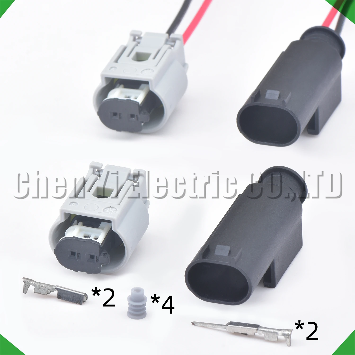 2 Pin Automotive Connectors ABS outdoor temperature sensor Wire harness Plug 8795956-01 809-109-505 9781140067144 For BMW