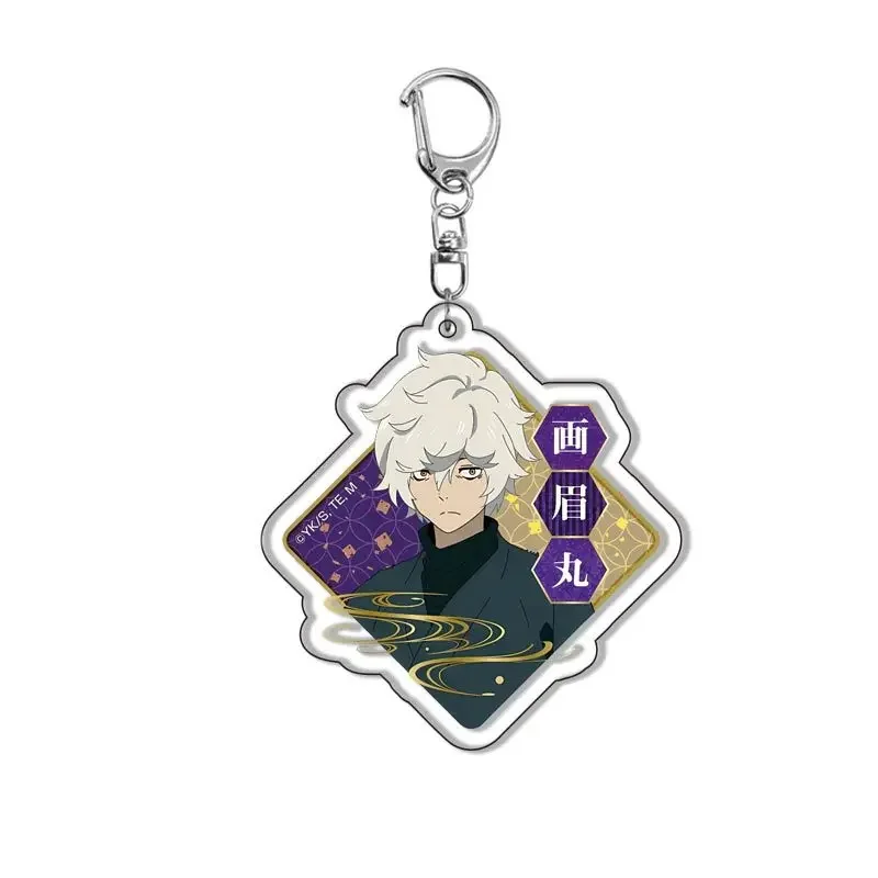 Anime Hell’s Paradise Keychain Gabimaru Sagiri Yuzuriha Cartoon Character Pendant Car Key Ring Jewelry Bag Accessories Fans Gift