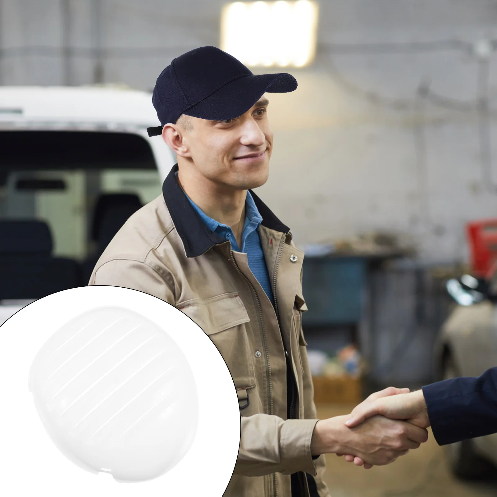 

Premium Anti-Collision Safety Bump Caps Insert White Protective Liner Baseball Cap Head Protection Lightweight