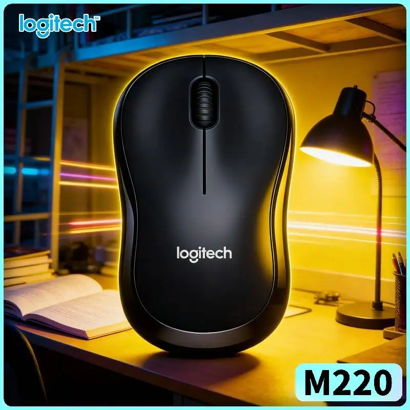 Logitech M220 Silent Wireless Mouse 1000 DPI 3 Buttons 10m Working Range 18-Month Battery Mac Accessory