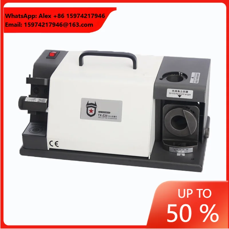 4-20mm Drill Bit Grinder 220V Twist Drill Bit Sharpener Machine Drill Grinding Machine Rolling Knife Sharpener Grinding Wheels
