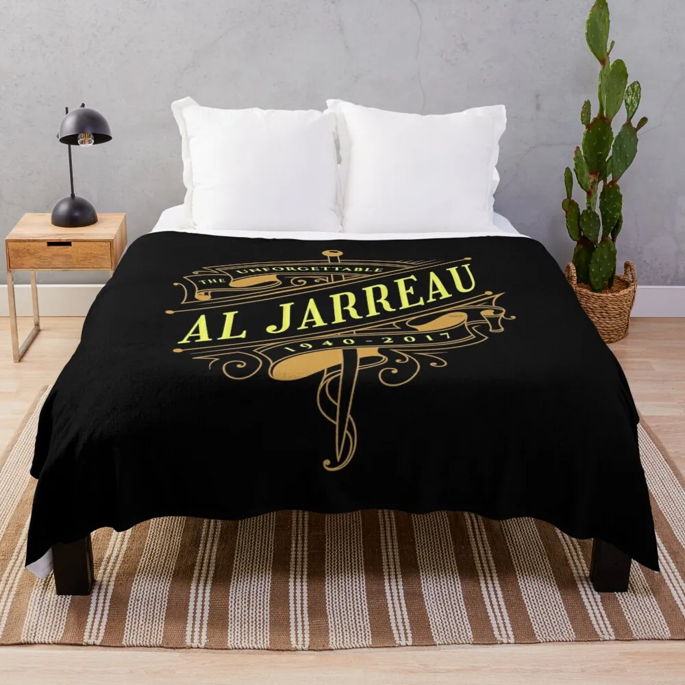 

Al Jarreau USA 1940 2017 Music D24 Throw Blanket Vintage Personalized Gift Heavy Decoratives Blankets