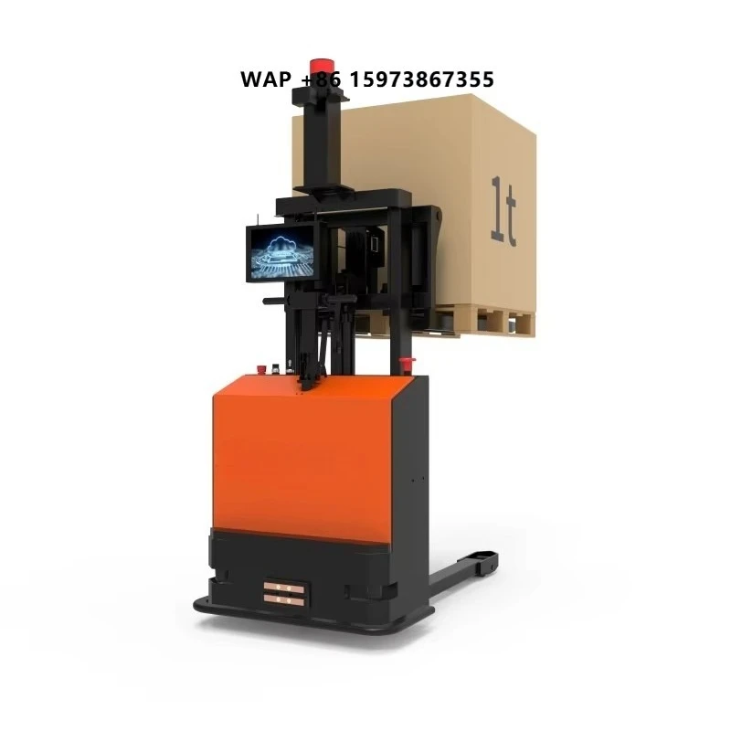 Reeman MINI Forklift 2.0 1 Ton Load Compact 1.1M Lifting Height Lithium-Ion Battery AWD Smart Factory Logistics Autonomous Robot