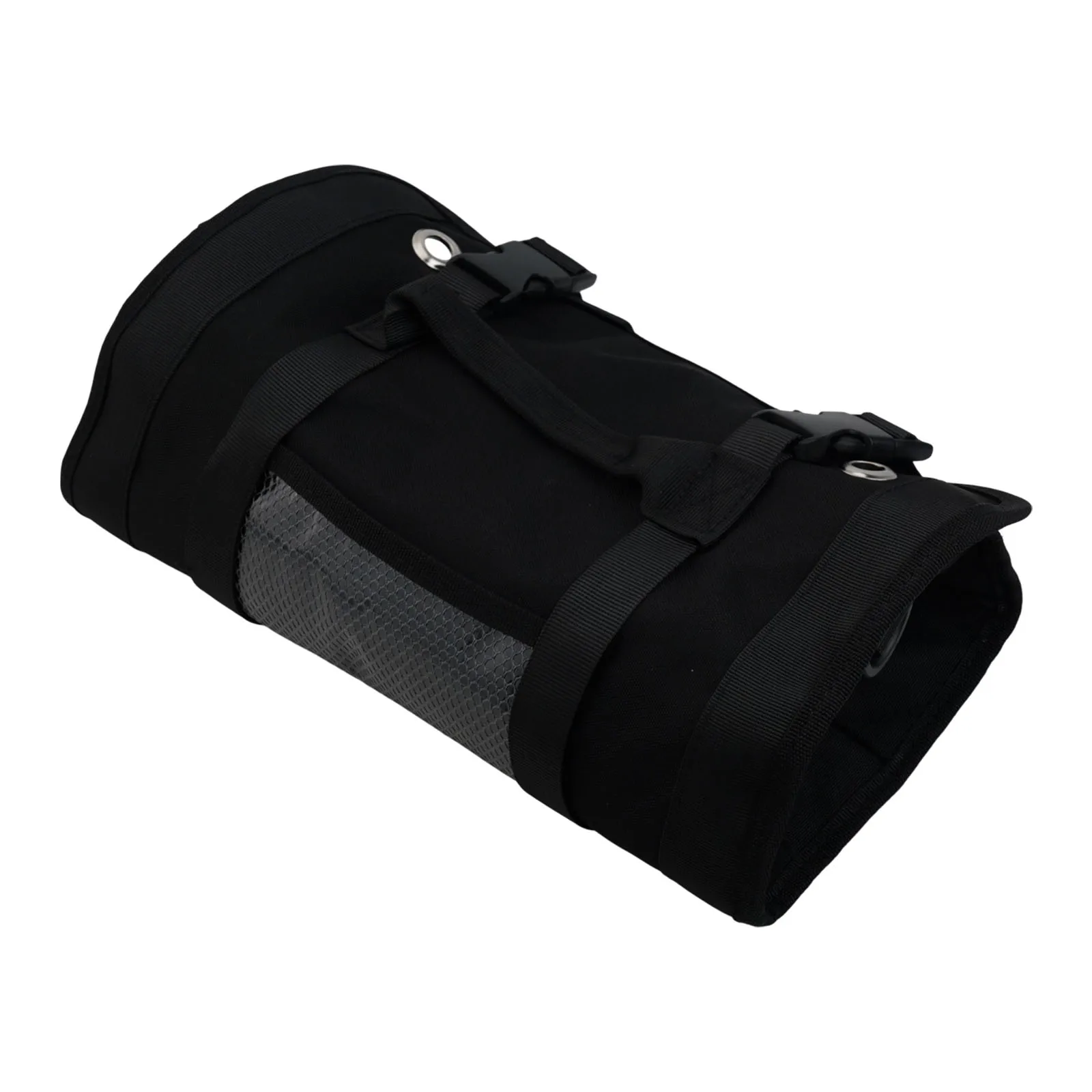 Rolling Tool Bag Mechanic Tool Bag Quality Straps And Buckles 2 Removable Tool Pockets 4 Large Tool Compartments
