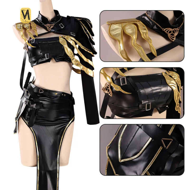 

Game Path to Nowhere Synex Cosplay Costume Sexy Uniform Halloween Party Role Play Outfit Women HCos