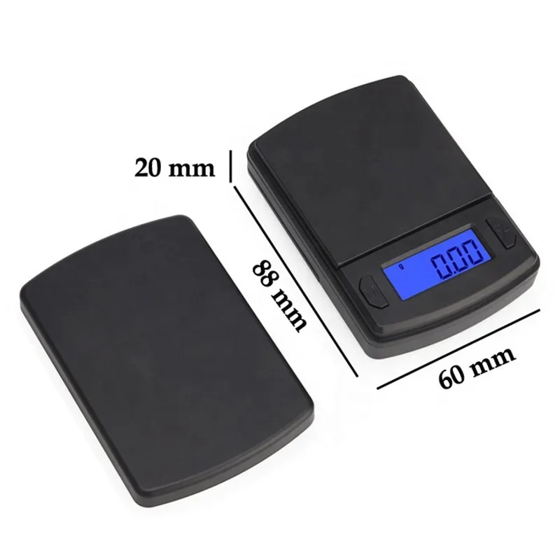 Pocket Digital Scales Precision Balance 0.01g Milligram Mini Scale Diamond Jewelry Gold Weight Electronic Scale Gram LCD Display