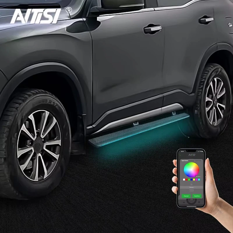 LAP Power Step Indian Car Aluminum Retractable SUV Automatic Electric Running Boards Side Steps For  Scorpion N 2022+