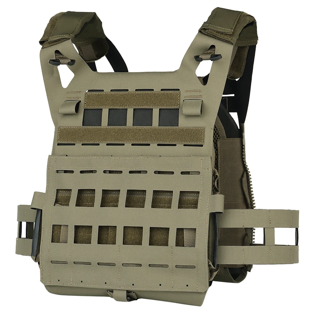 Tactical SPC Lightweight Portable Training Vest Plate Carrier Laser Cut Molle Modular Militar Hunting Airsoft Combat Chest Gear