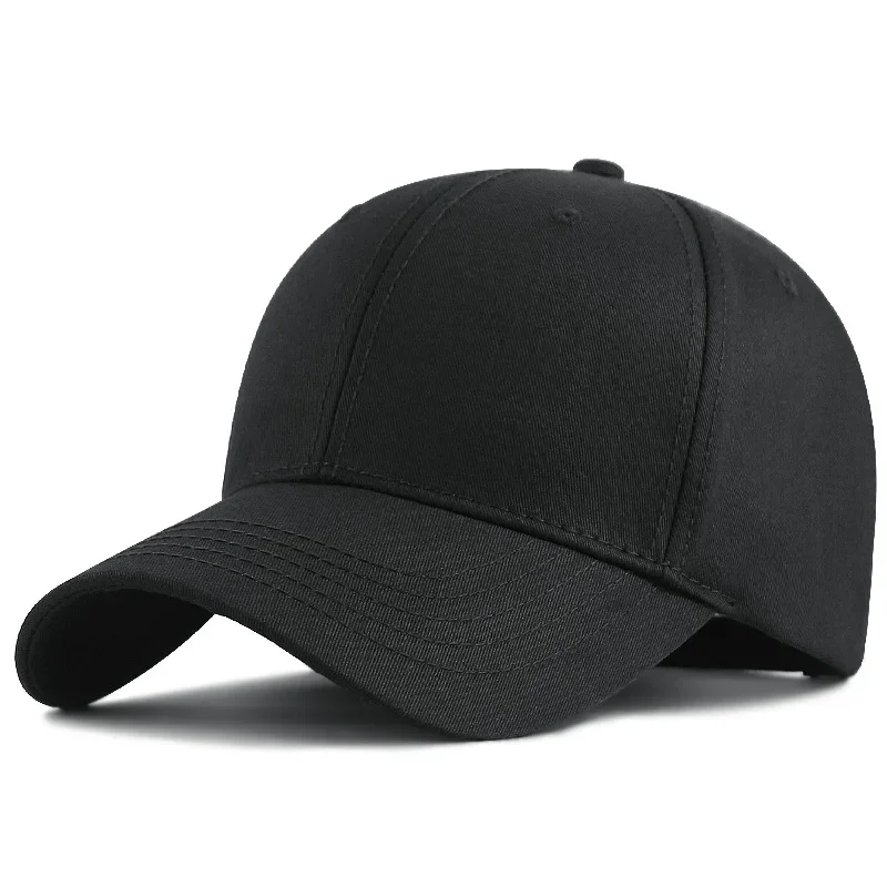 Gorras de béisbol de gran tamaño para hombres y mujeres, sombreros de papá ajustables para cabezas grandes, sombreros de Golf de perfil bajo Extra grandes, 10 colores, XXL