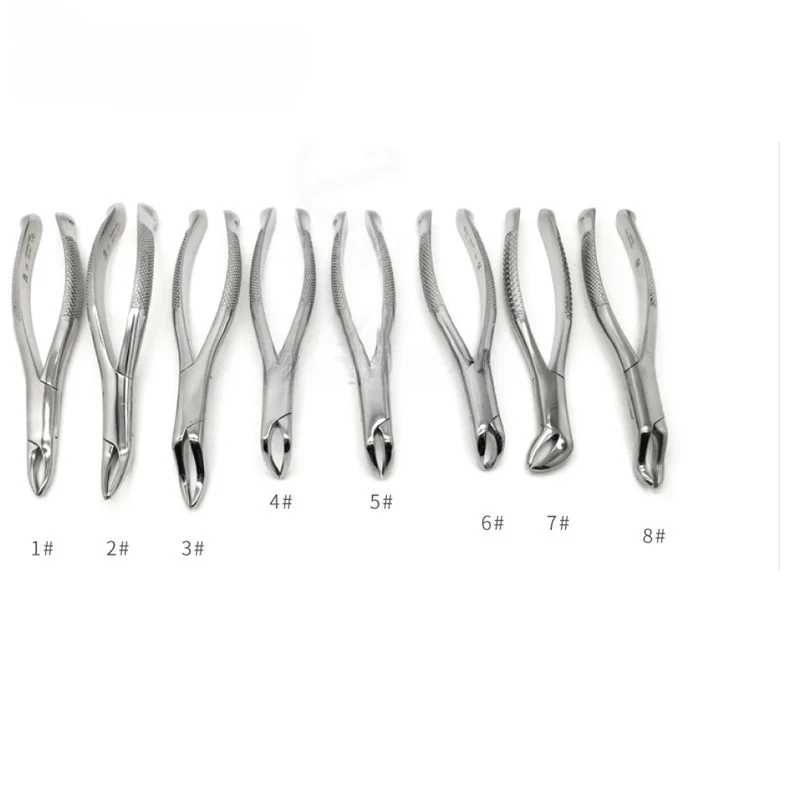 Dental Instruments Star Tooth Weirong Tooth Extractor Pliers Adult Children Baby Teeth Universal Artifact Upper and Lower Stump