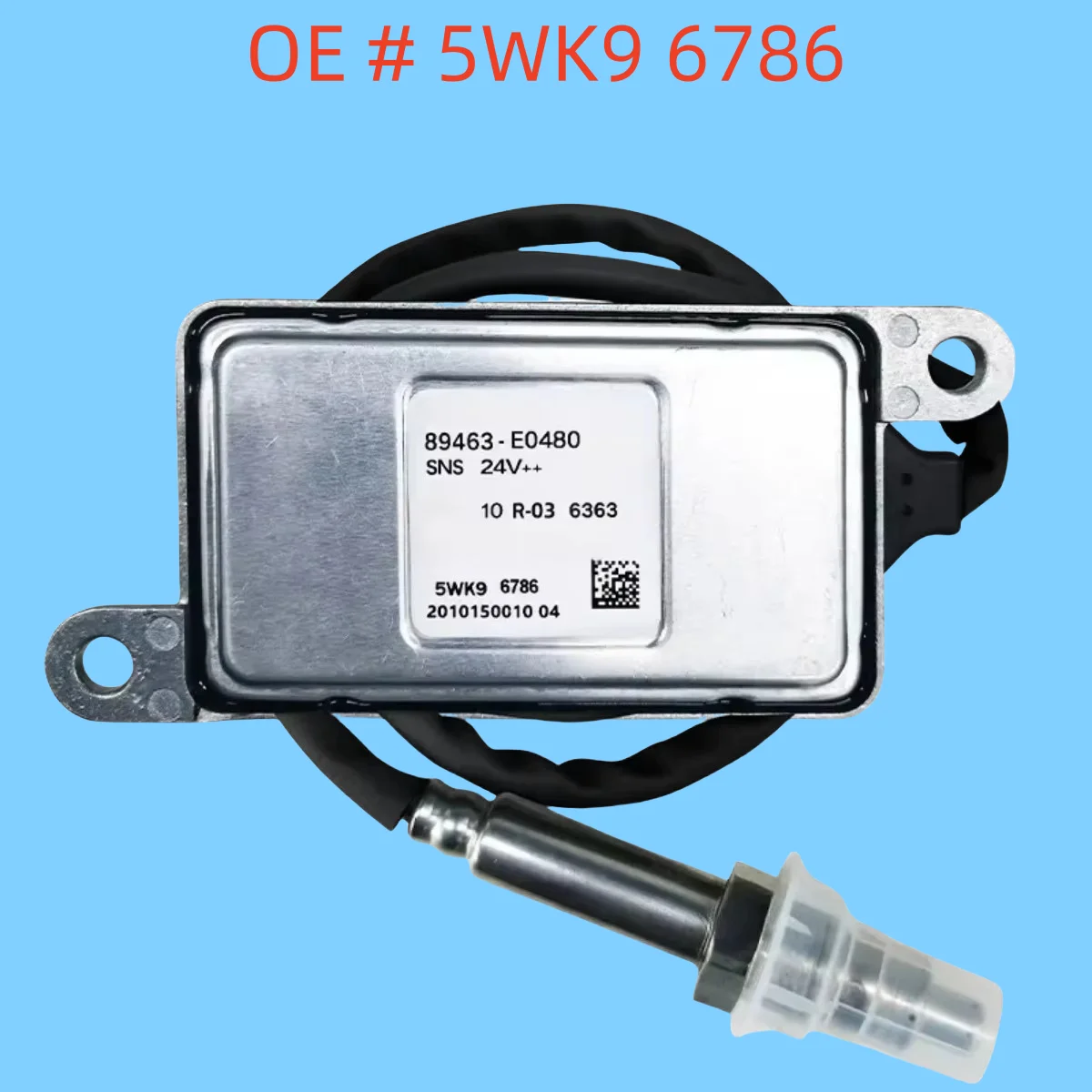 

High quality Brand New 5WK9 6786 89463-E0480 5WK96786 Nitrogen Oxide NOx Sensor For Hino Toyota Engine Car Truck Accessories