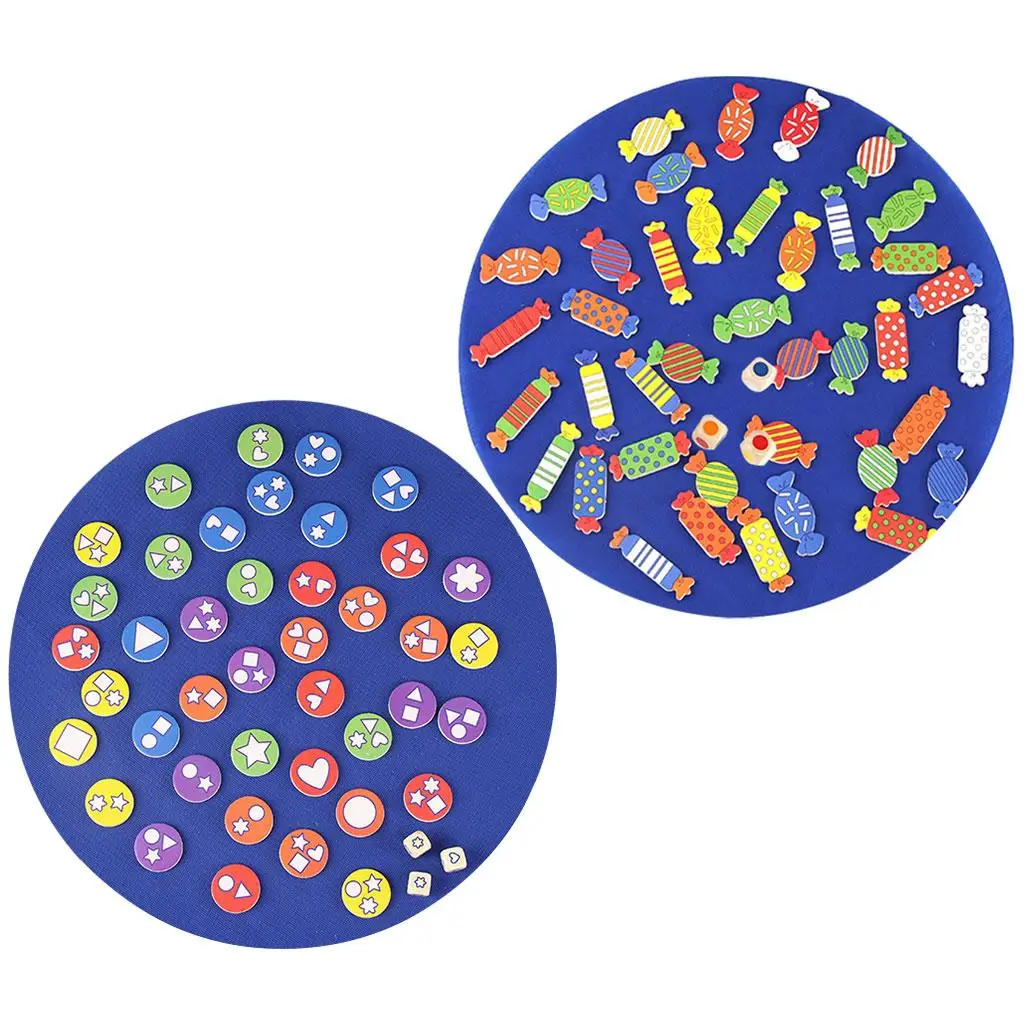 لعبة مطابقة فرز الألوان الخشبية، تصنيف الألغاز التعلم التعليمي Motorik المصنوع يدويًا لمدة 3 سنوات