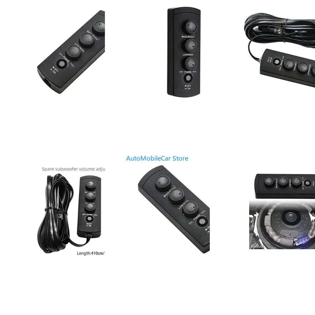 G8TE Car Subwoofer Sound Controller Sound Regulator for Precise Sound Adjustment