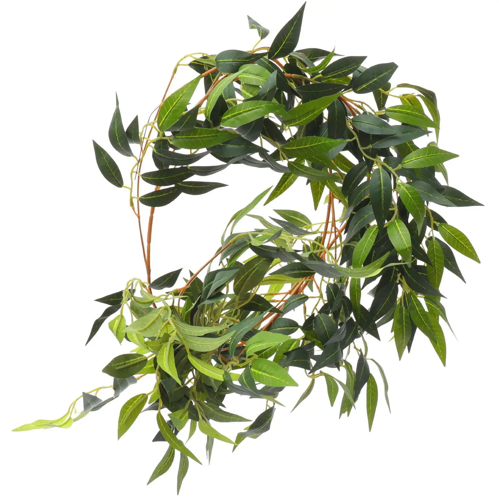 

Artificial Green Vines Decorations Bright ColorFaux Plant Reusable Plastic for Parties Outdoor Activities Spring