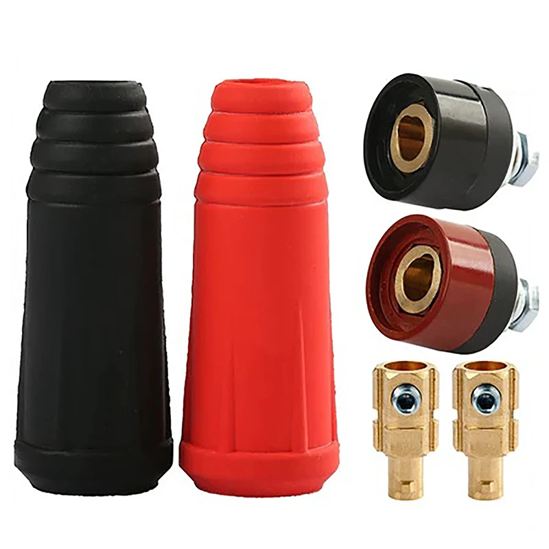 Quick Fitting Male Female Cable DKJ10-25 European Welding Machine Cable Welding Cable Connector