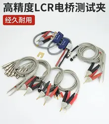 Kelvin Test Clip Digital LCR Instrument smd,  Universal Plated Test Leads BNC DC Low Resistance Kelvin Test Lead Pen
