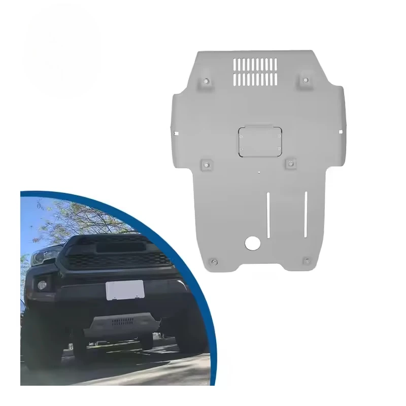 

Popular Off Road Aluminum Alloy Lower Skid Plate Front Bottom Guard Replacement Bumper Board Trim for Tacoma 2016+custom