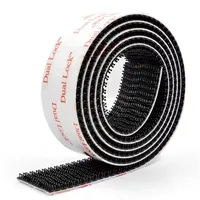 J3551 Dual Lock Mushroom Adhesive Fastener Tape with Acrylic VHB Adhesive Backing Tape Black Glue Strap 1\