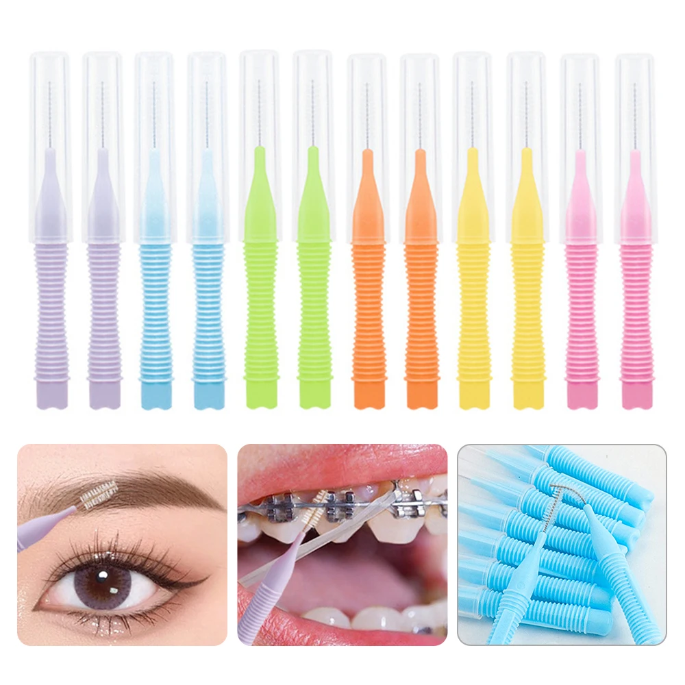 5/10pcs Mini Eyebrow Brushes Eyelash Makeup Brushes Lash Extension Supplies Accessories Micro Eyelash Brow Lifting Brushes