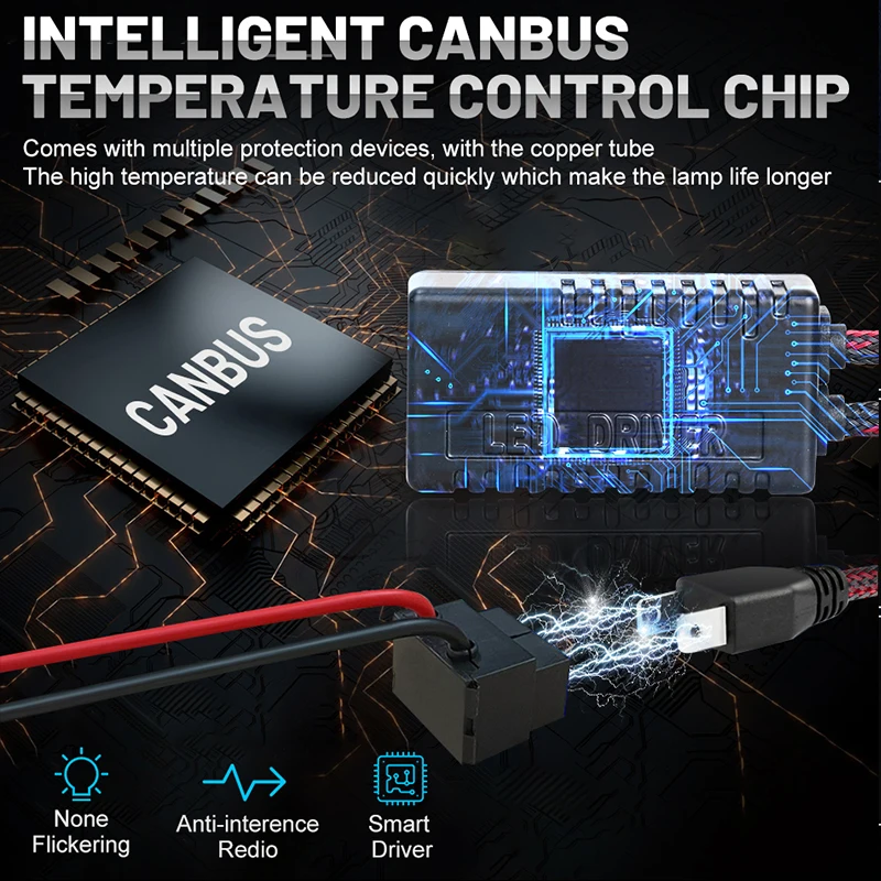 مصباح أمامي ليد للعدسات ، مصباح سيارة للعدسات ، K5C ، H7 ، H4 ، H11 ، 30000LM ، Canbus H8 ، H1 ، HB3 ، ، ، ، من من ، إلى ، HIR2 ، H9 ، h16, من من من من نوع CSP, W