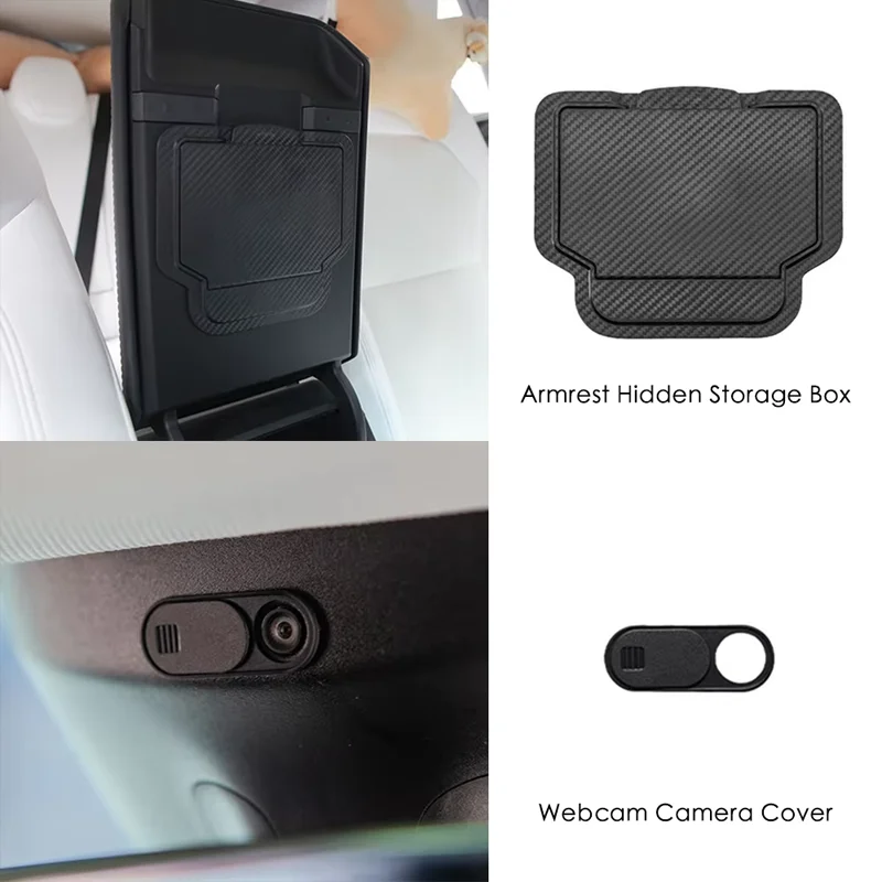 ل تسلا نموذج Y L العرعر 2026 صندوق تخزين نموذج 3 2025 هايلاند مركز وحدة التحكم مسند الذراع غطاء صينية تخزين ترتيب الملحقات