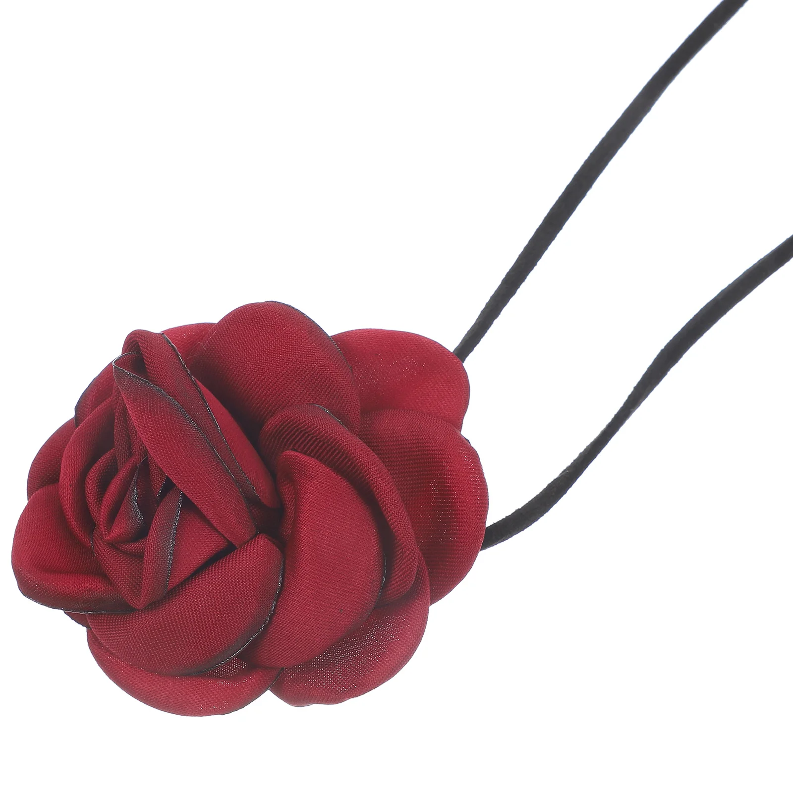  Collana con rosa Collane girocollo per gioielli per ragazze Girocolli da donna Fiore Decorazione donna Fascia decorativa